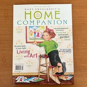 Mary Engelbreit Home Companion Magazine & Ann Estelle Paper Doll April/May 2000